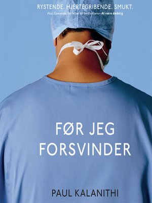 cover image of Før jeg forsvinder